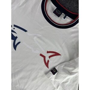Paul & Shark Yachting T-Shirt XL White Shark Logo Italy Designer Tee